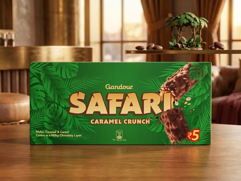 Gandour Safari Caramel Caramel Crunch