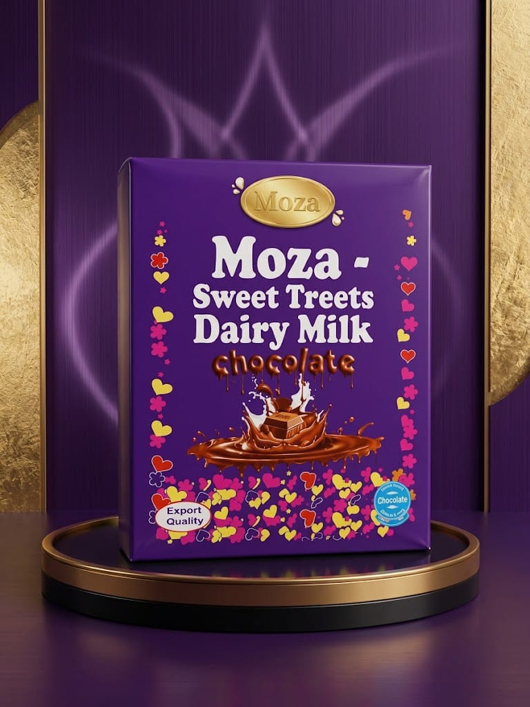 Moza Sweet Treets Dairy Millk Chocolate Bar