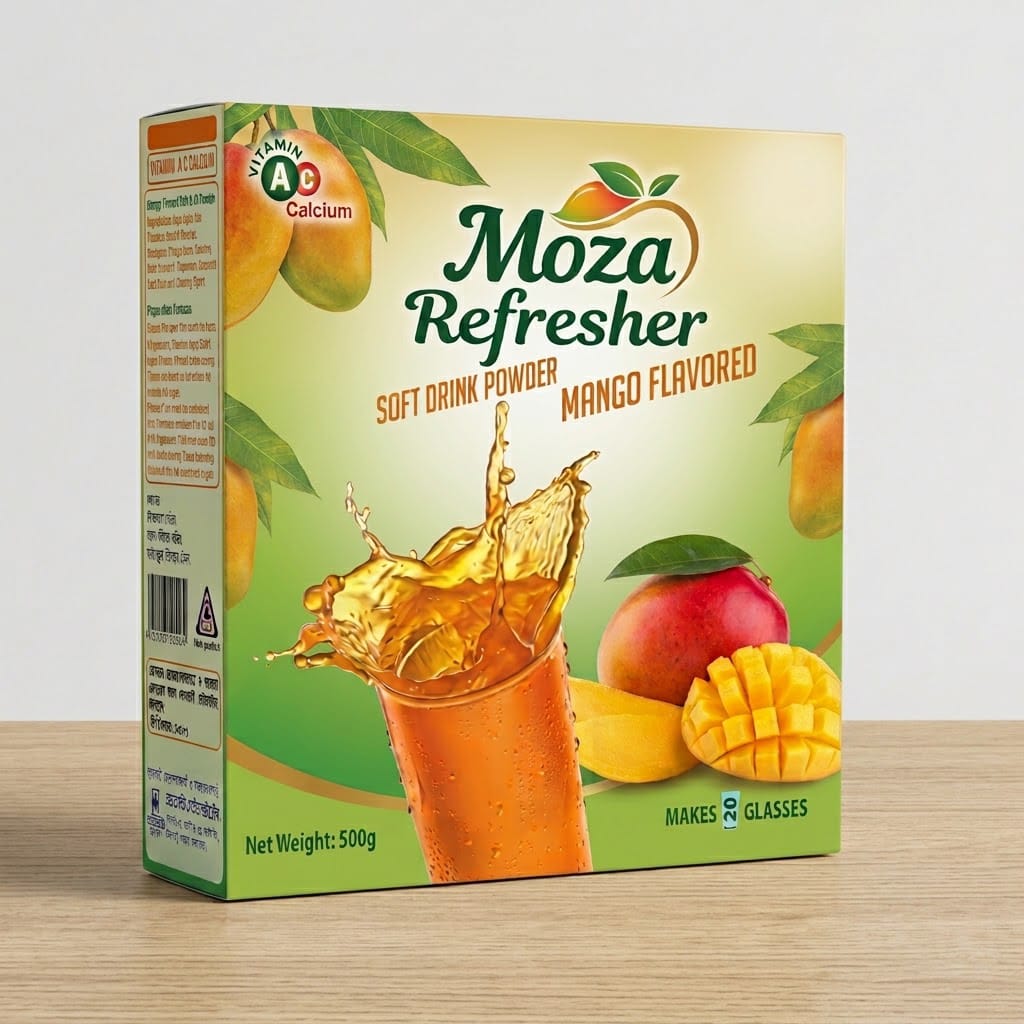 Refresher Mango Drinks Box 500g