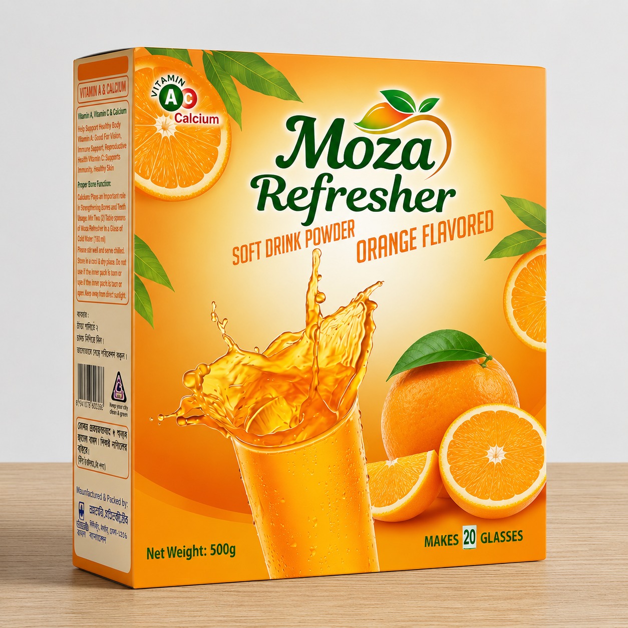 Refresher Orange Drinks Box500g